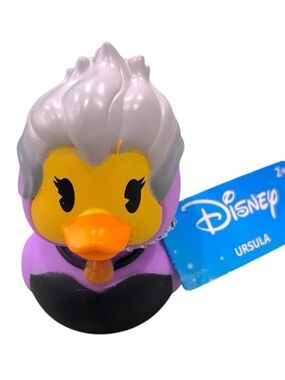 Disney Ursula Collectible Duck - Purple, Yellow, Orange, Silver